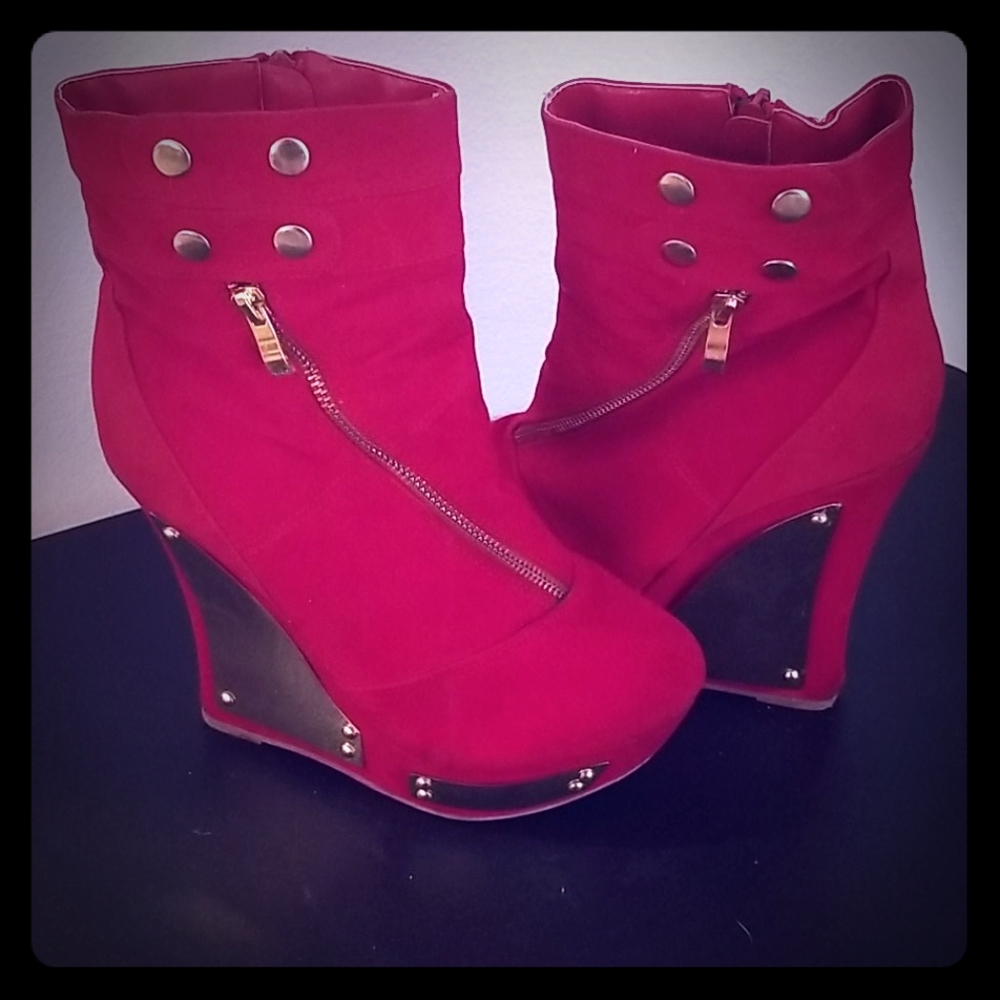 Red boots